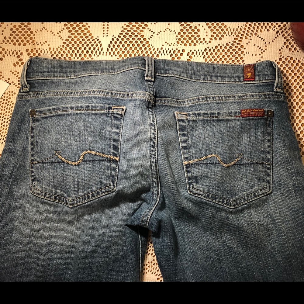 7 for all Mankind crop jeans